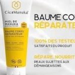 CicaManuka Baume corps réparateur 10 % miel de Manuka IAA10+ Bio 200 ml