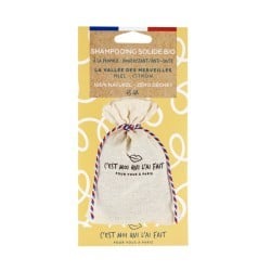 C'est Moi Qui L'ai Fait pour vous Shampooing solide bio miel et citron 65 g