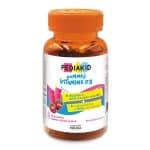 PEDIAKID GOMMES VITAMINE D3 60 oursons