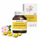 Pranarom Capsules d'huile végétale de ROSE MUSQUEE 60 capsules