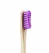 f.e.t.e Brosse à dents en bambou violette – Adulte medium